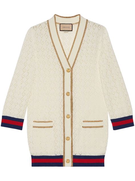 gucci cartigenica|gucci cardigan.